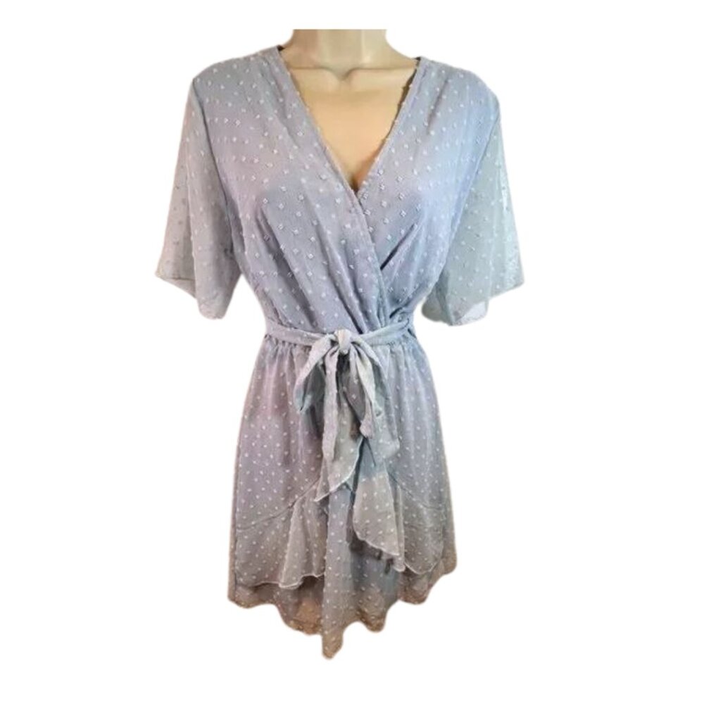 Baby Blue Sun Dress (S)